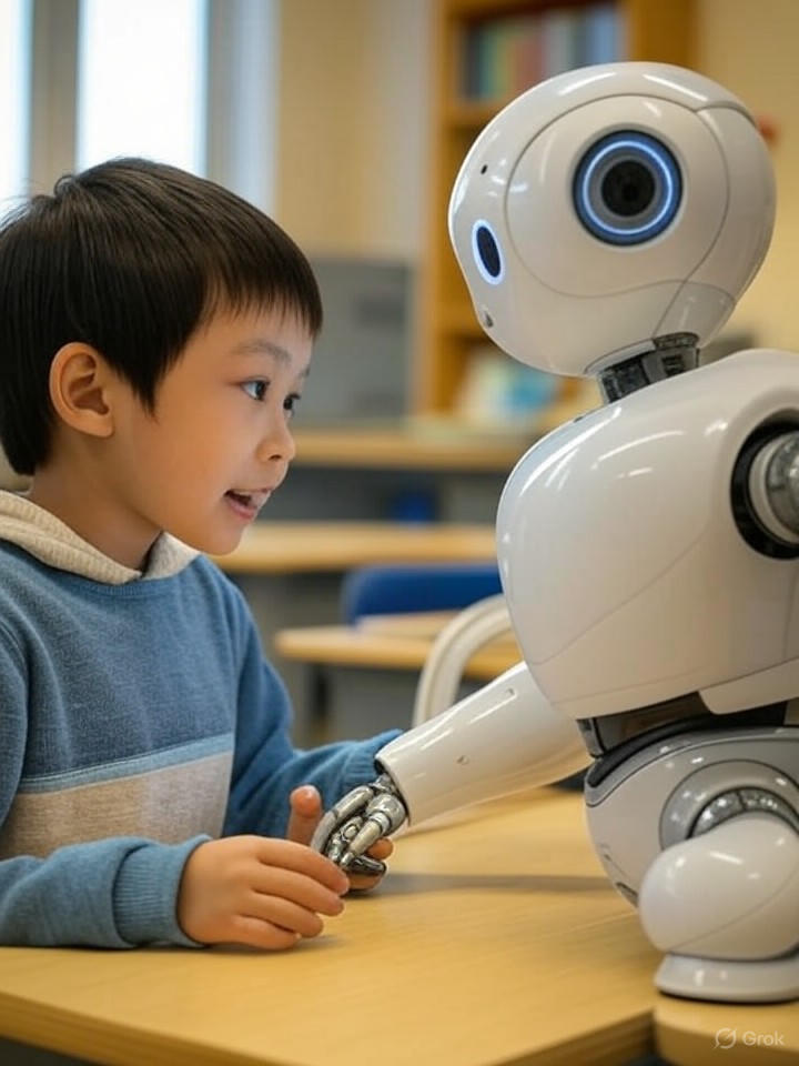 Social Robots Cut Kids’ Anxiety When Reading Aloud, Study Shows