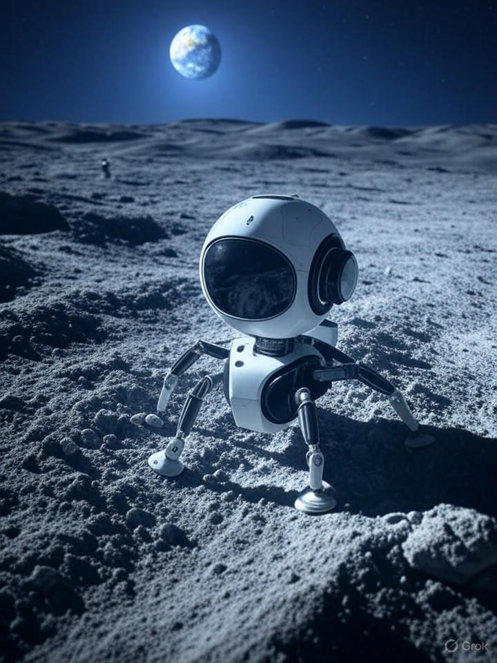 NASA’s AI Robots Scout Lunar Sites for Artemis Moon Bases