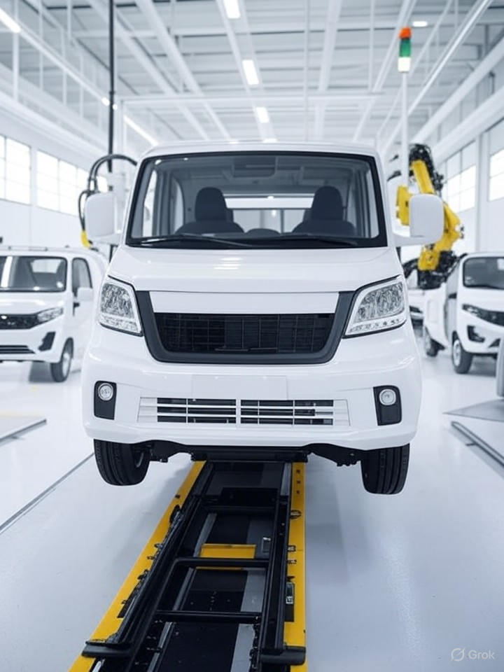 China’s AI Factory Builds Electric Trucks in 15 Minutes for Sustainability