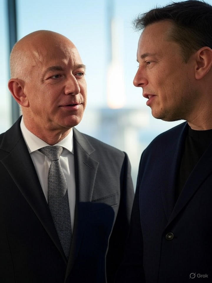 Billionaire Rivalry and US-China Clash Drive New Space Race