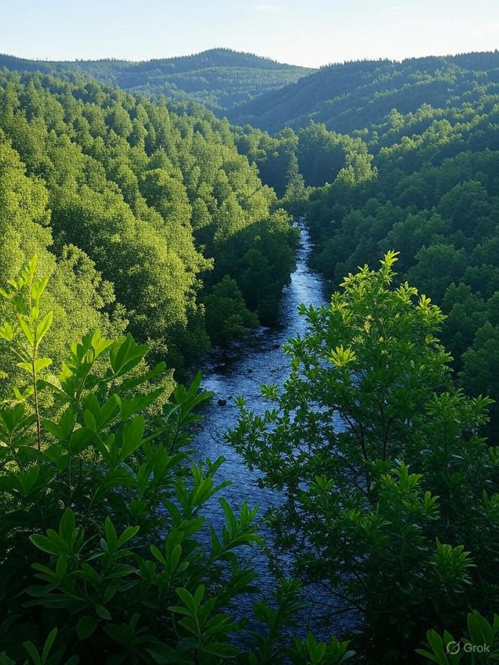 Dinosaur Extinction Reshaped Rivers and Boosted Forests