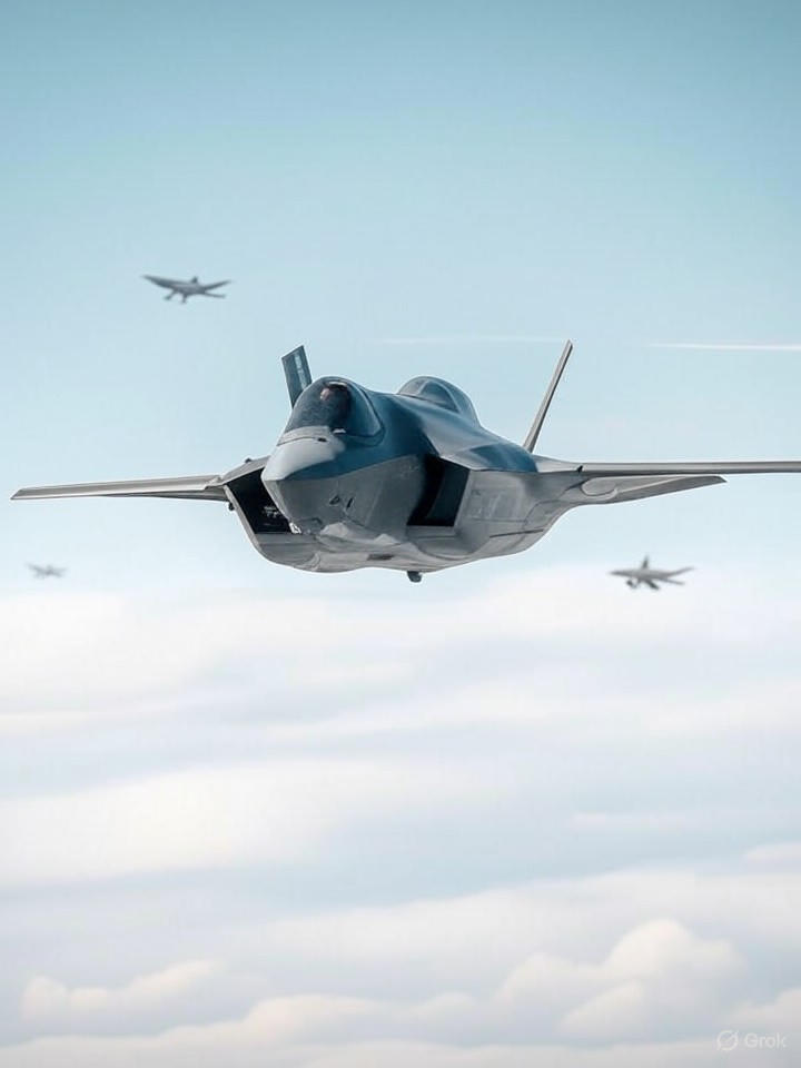 Lockheed Martin Upgrades F-35 with AI for Drone Swarm Control