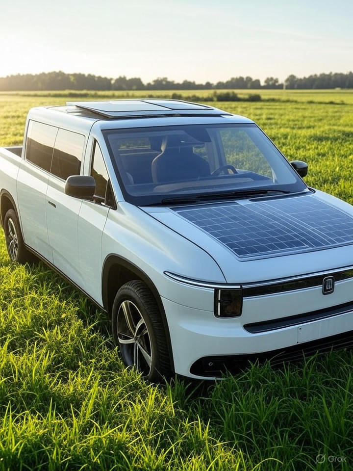 Edison Future EF1-T: Solar Pickup Adds 20 Miles Daily, Tops Cybertruck