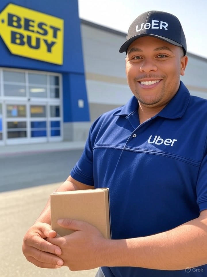 Uber and Best Buy Team Up for Same-Day Electronics Delivery via Uber Eats