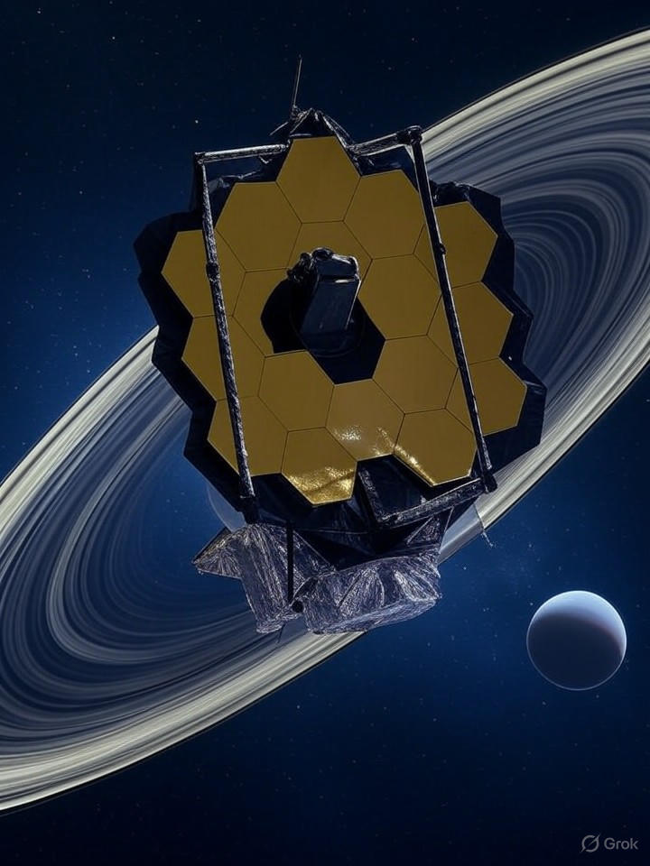 NASA’s James Webb Telescope Discovers New Uranus Moon with AI