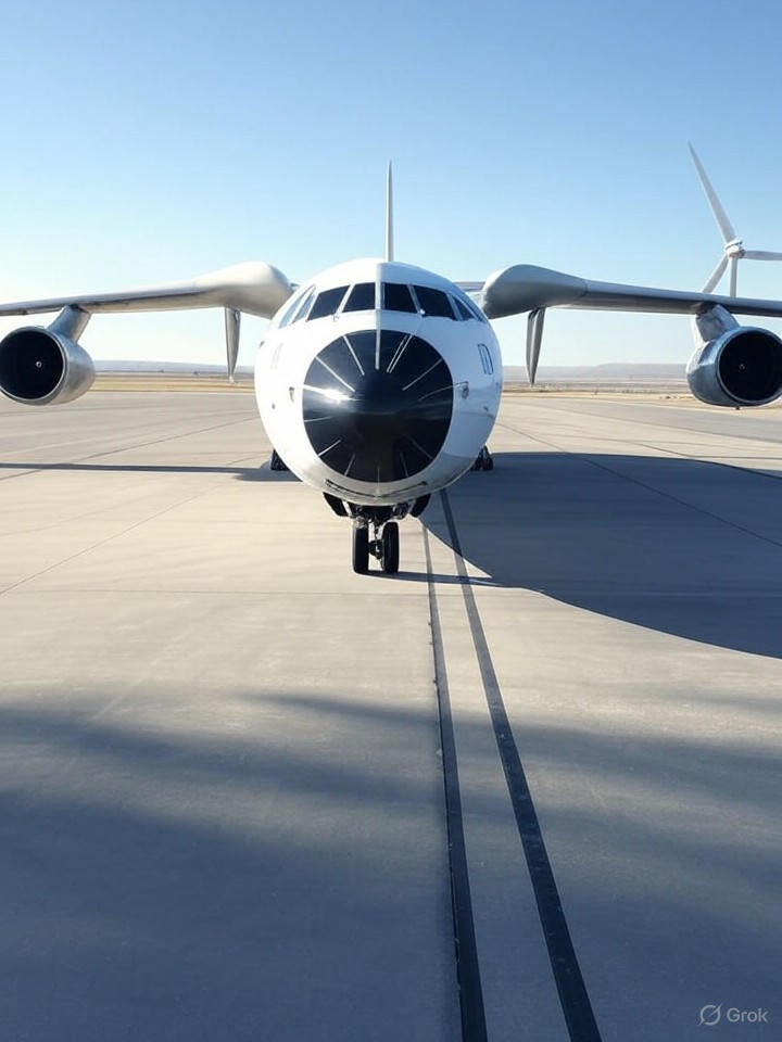 Radia’s Giant WindRunner Plane to Airlift Massive Wind Turbine Blades