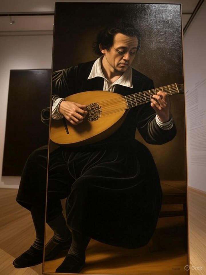 AI Deems Badminton Painting 85.7% Likely Authentic Caravaggio Original