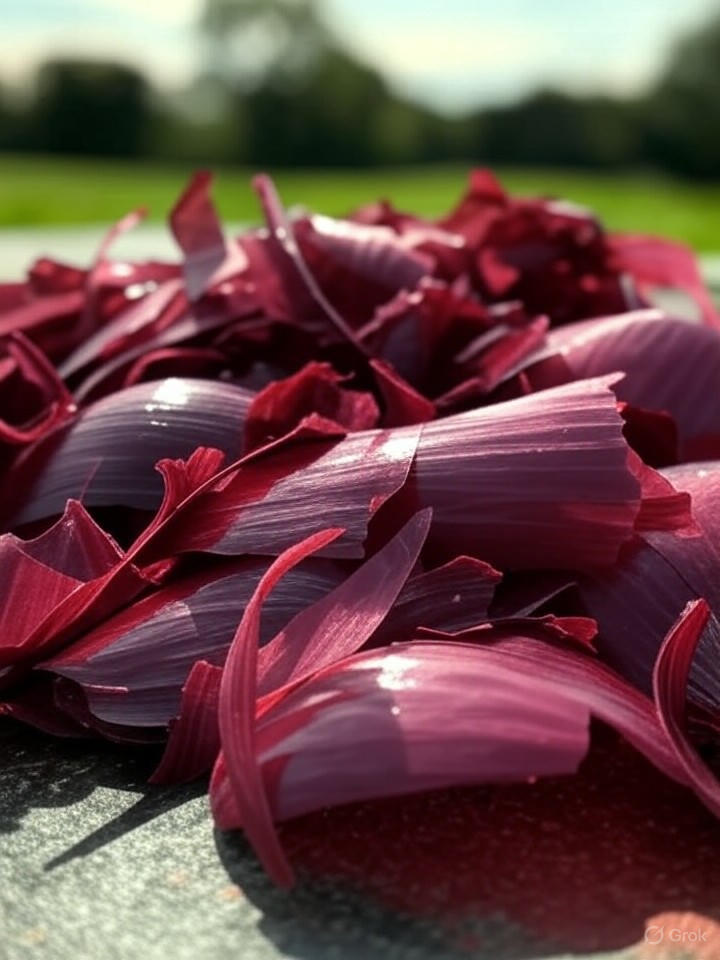 Red Onion Peels Yield Sustainable UV Film for Longer-Lasting Solar Panels