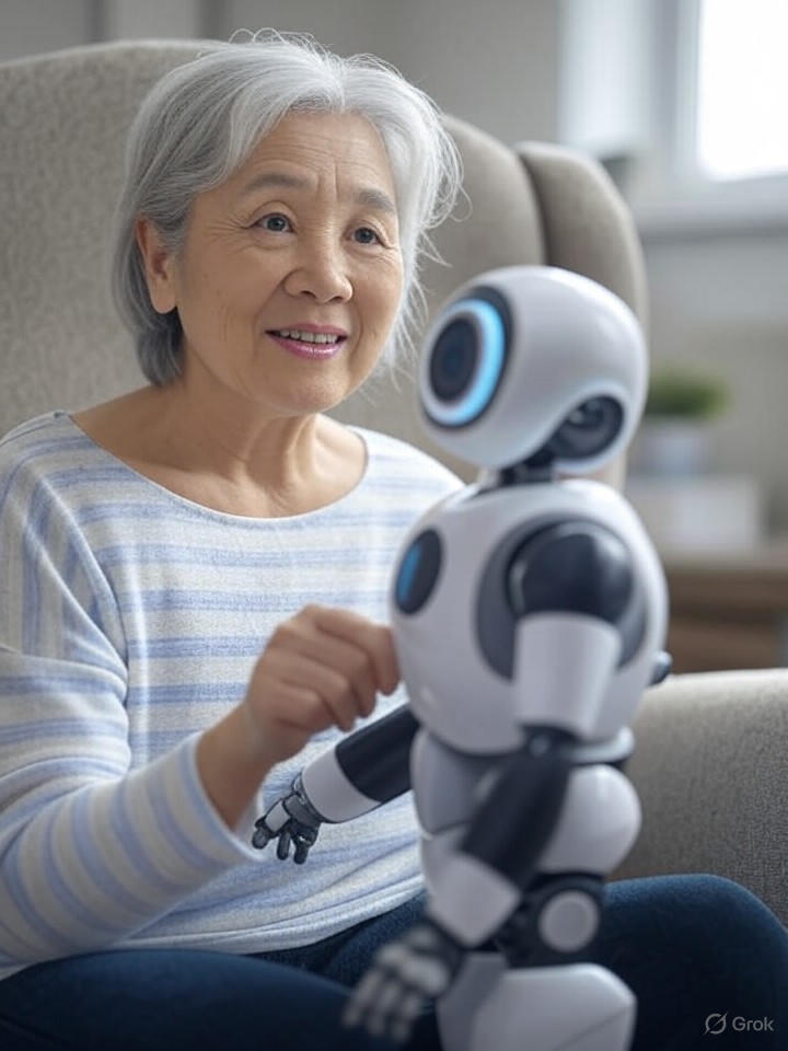 AI Companions Revolutionize Elder Care, Battling Loneliness Worldwide