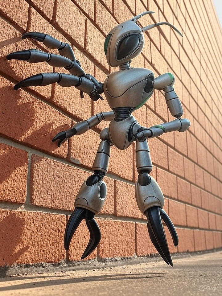 Bio-Inspired Climbing Robot Mimics Insect Claws for Vertical Surfaces