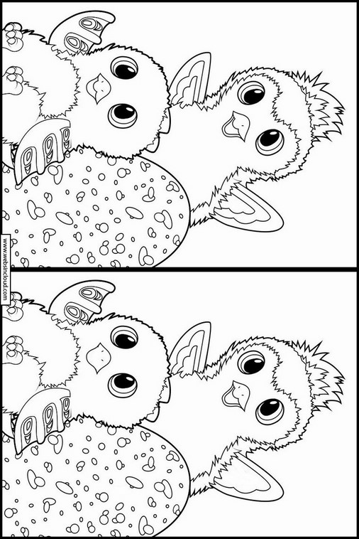 Hatchimals Ausmalbilder