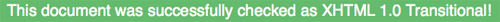 Valides XHTML