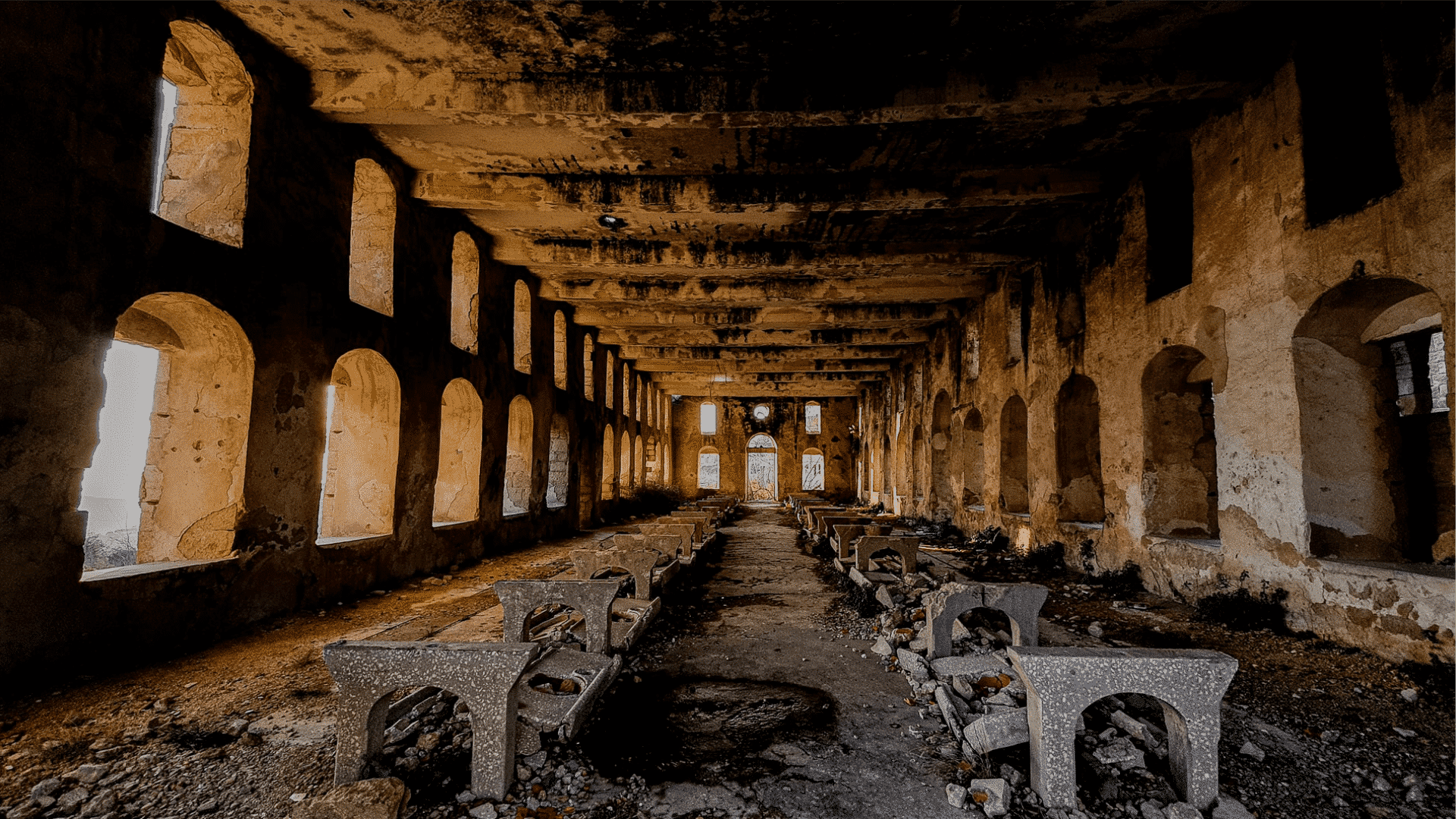 fire damage.