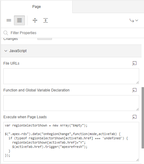 Execute on Page Load