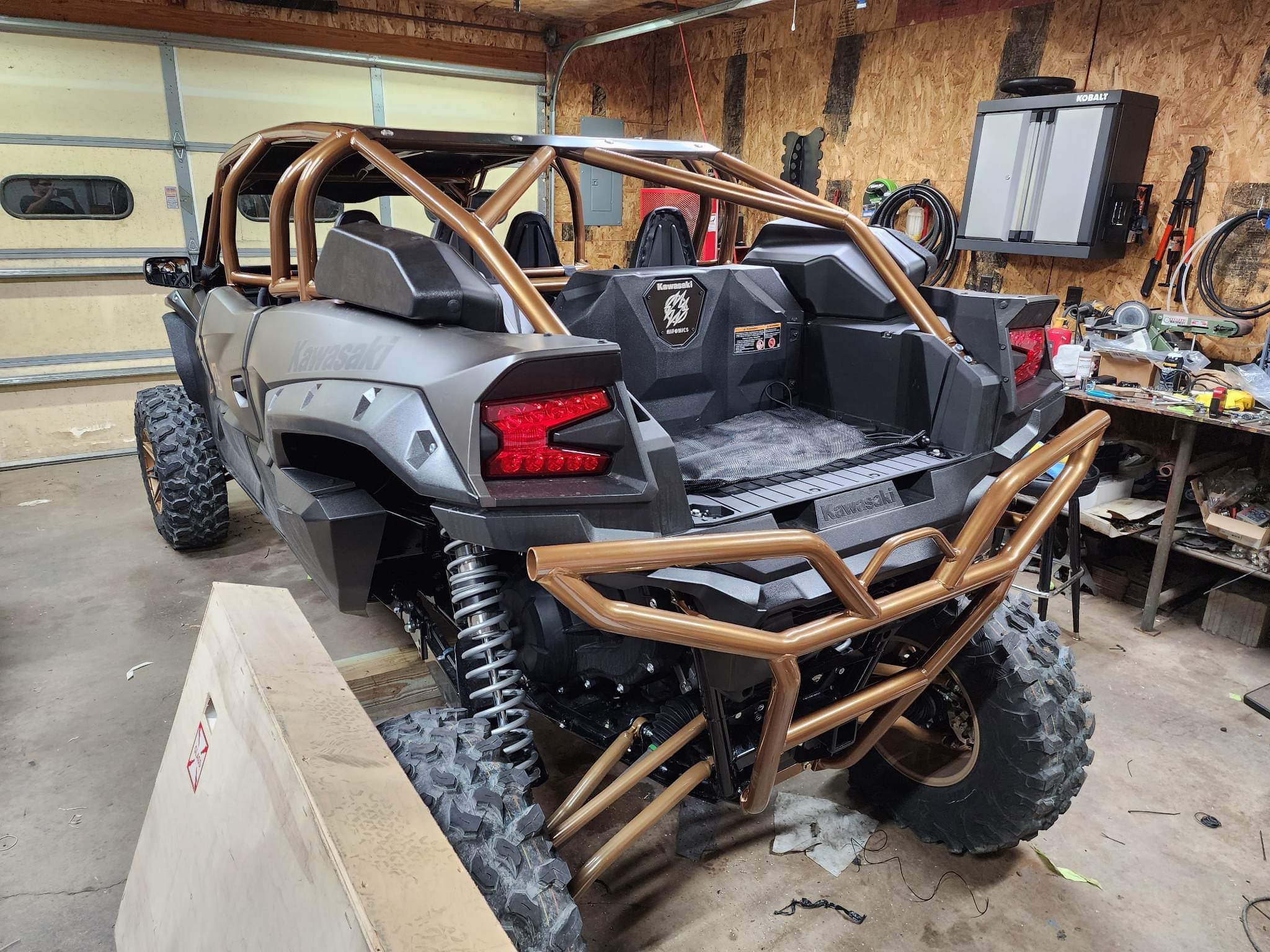 Kawasaki KRX4 Cage Kit - WELDERD