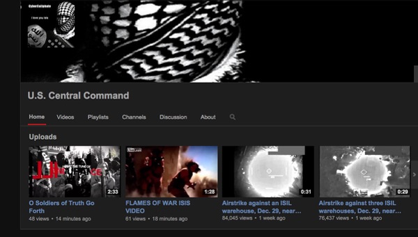 Central Command YouTube hack