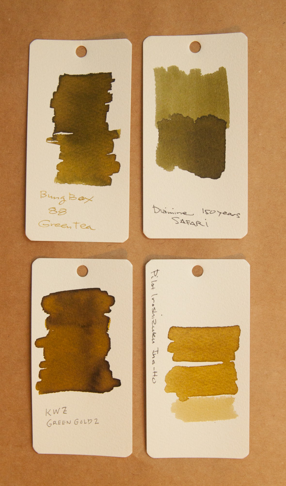 Jinhao X750 + Zebra G Nib Hack + KWZ Green Gold 2 Ink – The Well
