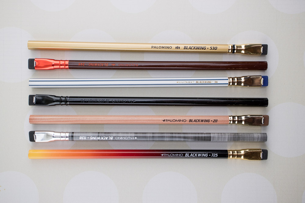 Blackwing Red Pencil Set, Notable Designs