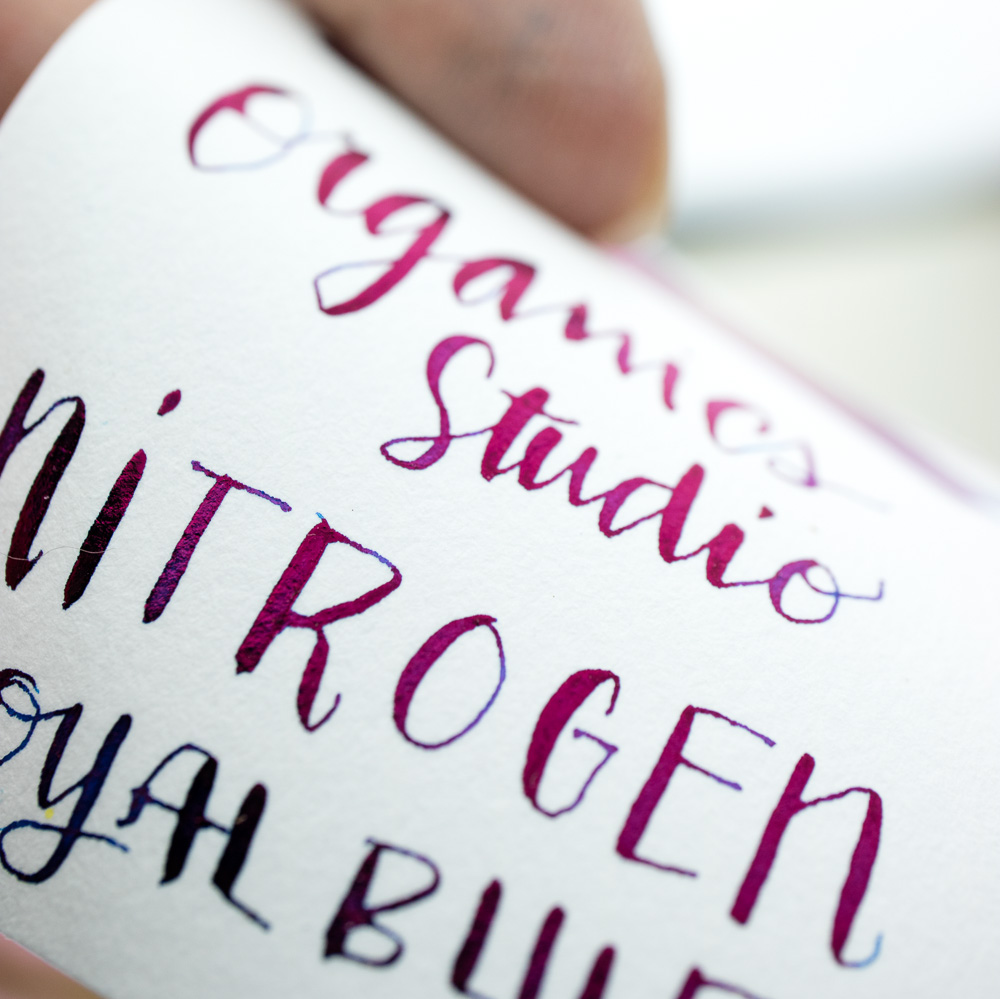 Ink Review: Organics Studio Nitrogen Royal Blue – The Well