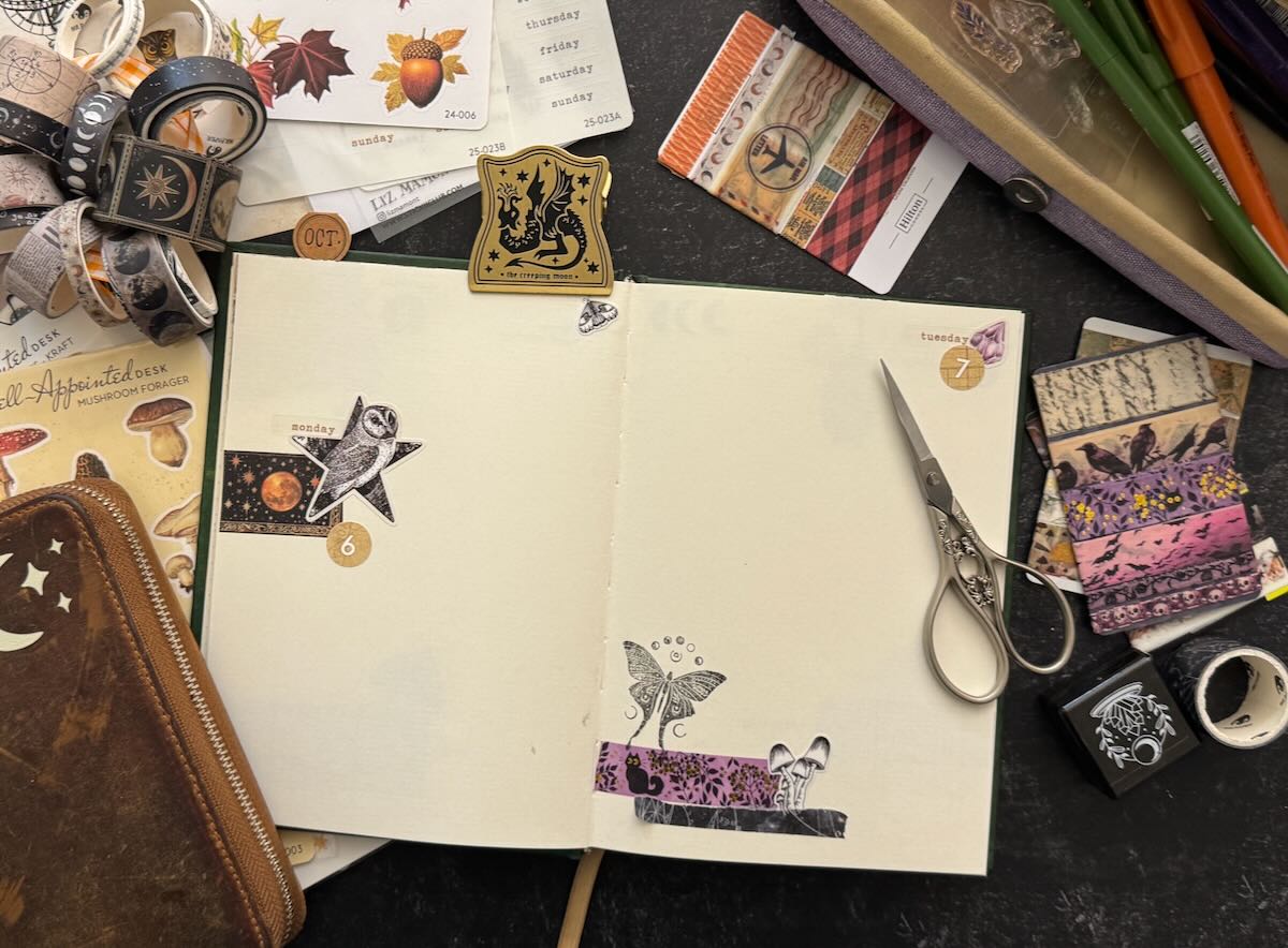 October Planner Set-Up: New Book, New Me