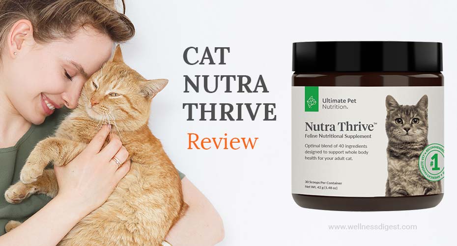 Ultimate pet nutrition nutra thrive for cats
