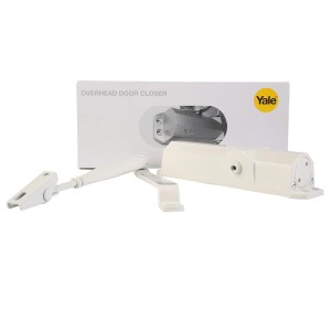 Yale Door Closer 80kg white 7220220057