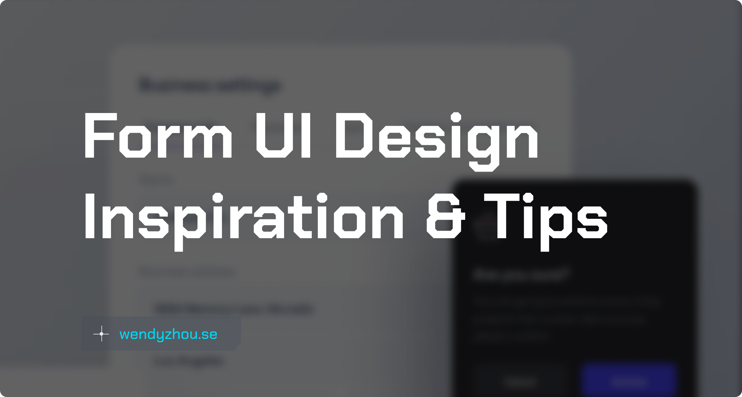 You are currently viewing Form UI Design Inspiration & Tips