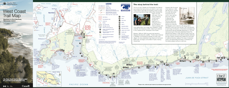 Us Canada West Coast Map 1 144 North America West Coast Map Images 