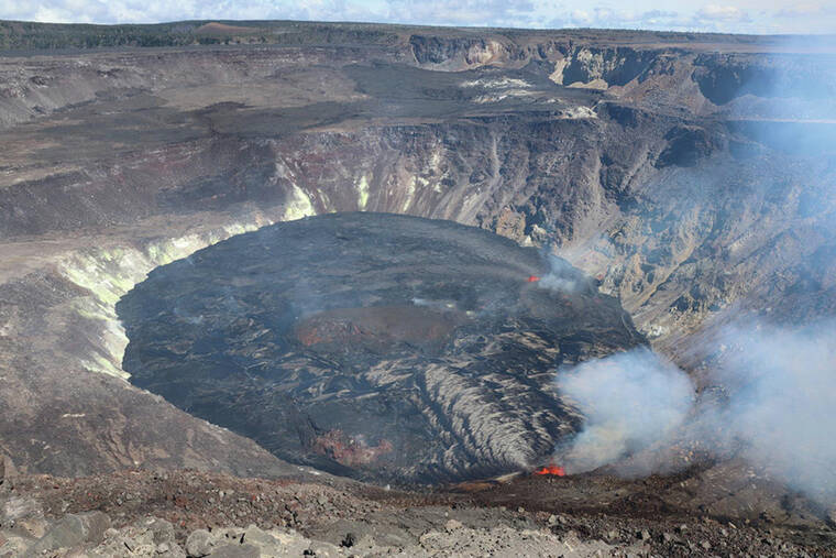 The last known eruption of lōʻihi was in 1996. Kilauea Volcano Summit Lava Lake Rising West Hawaii Today
