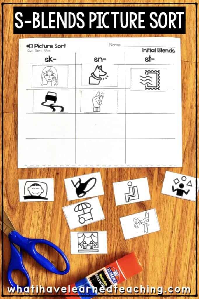 The children will have to say the name of the picture and pick the beginning blending sound. Phonics Worksheets For Initial And Final Blends