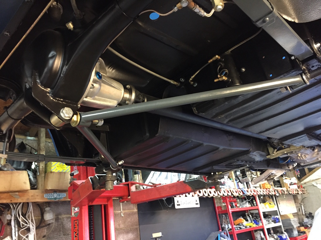 Installing an ‘A’ Frame rear suspension setup to an Austin A30 or A35