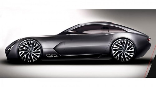 TVR rendering of their new sports car