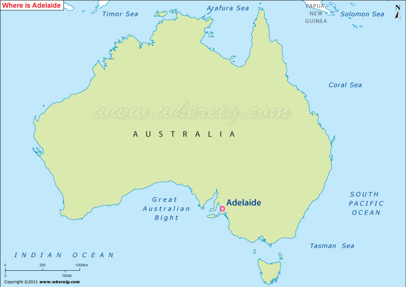 Where Is Adelaide Australia Adelaide Location Map City Facts Adelaide Location Map 