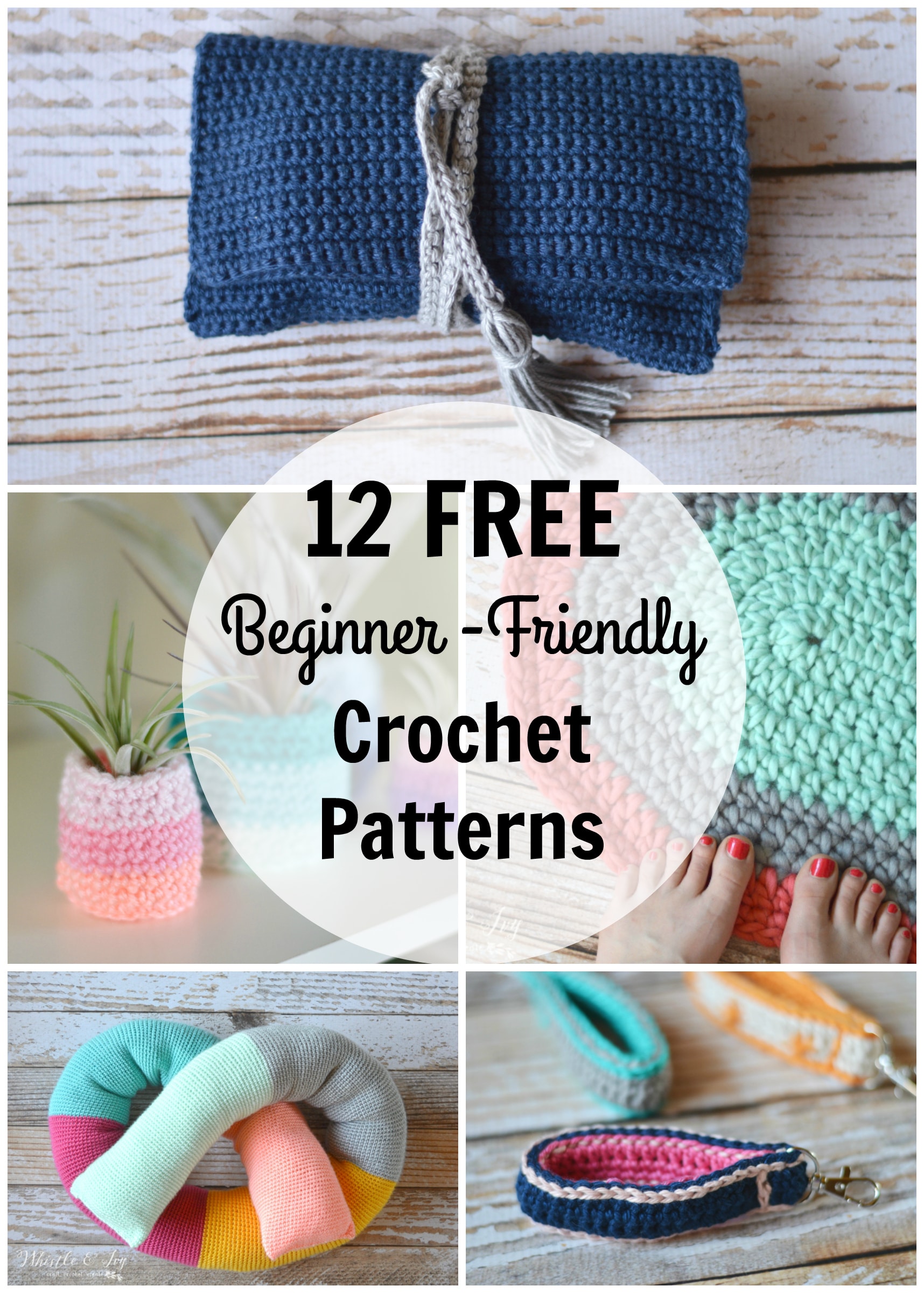 12 beginner-friendly crochet patterns