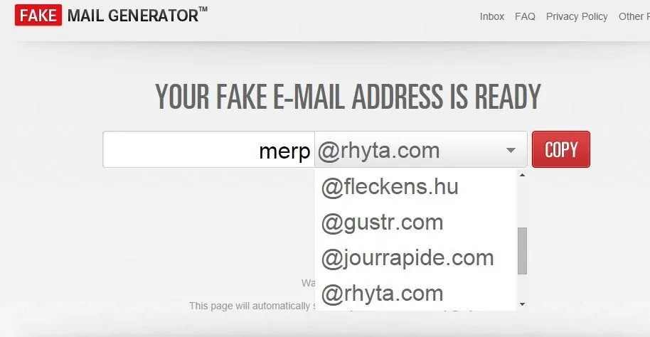 Temp mail is one of the most polished fake email address generators you will ever come across. 10 Getairmail Alternatives Get Temporary Email Ids Widget Box
