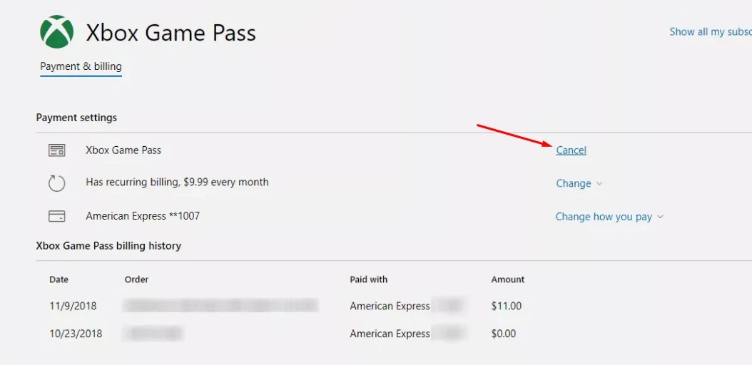 How To Cancel Xbox Game Pass Xbox Game Pass 