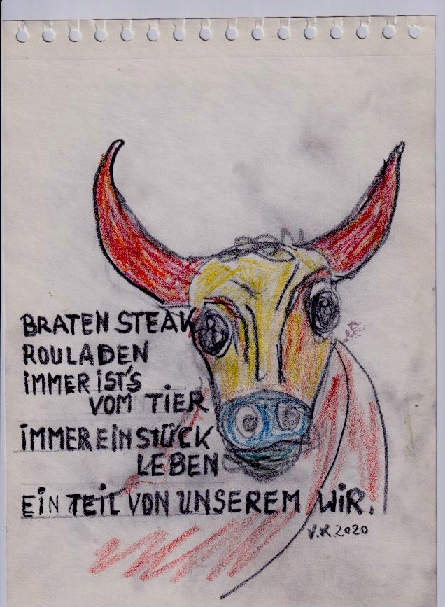 Entwurf für einen Holzschnitt