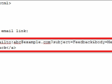How To Create An Email Link Using Html Programming 3 Steps