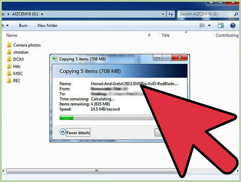 Even if you put a dvd series, each episode can be recognized correctly. How to Copy Files From a Flash Memory Card to a Computer ...
