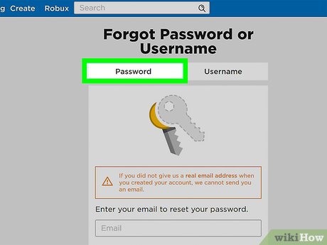 pic My Roblox Account Password to reset roblox password on pc or mac