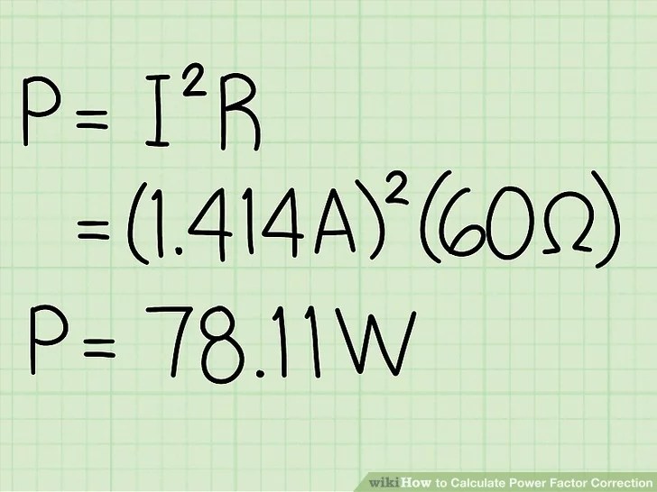 How To Calculate Power Factor Correction 8 Steps With How To Calculate Power Factor Correction 8 Steps With