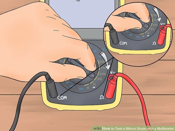 3 Ways To Test A Silicon Diode With A Multimeter Wikihow 3 Ways To Test A Silicon Diode With A Multimeter Wikihow