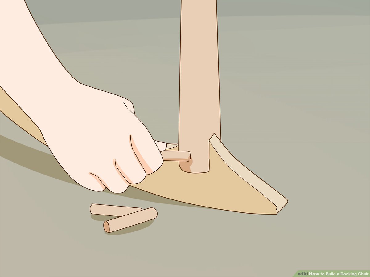 How To Build A Rocking Chair With Pictures Wikihow