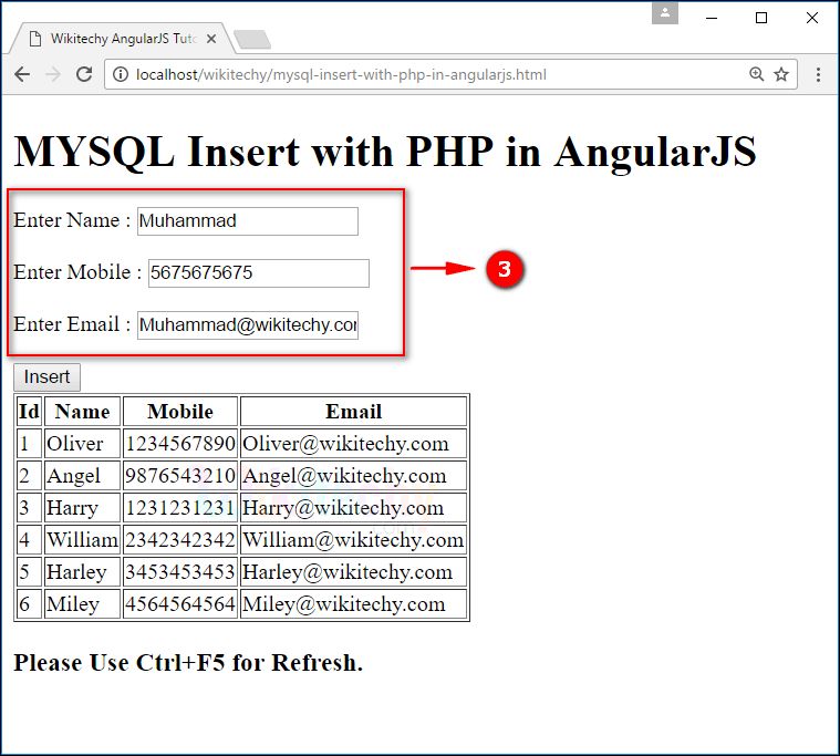 Angularjs Insert Using Php Mysql Wikitechy - Abstract Image Collection - High Resolution Quality