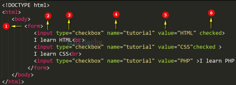 Missing Checked Attribute From First Input Step 61 Html Css The - Artistic High Resolution Light Pictures | Free Download