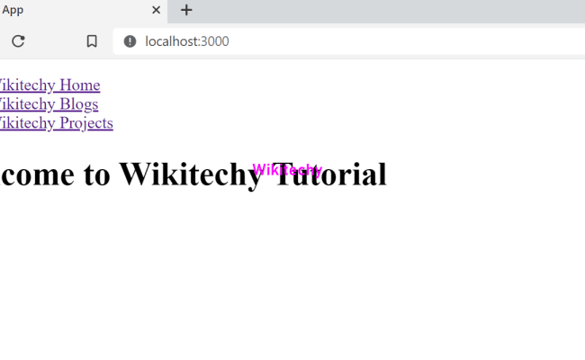 Router In React Tutorial At Ava Oshaughnessy Blog