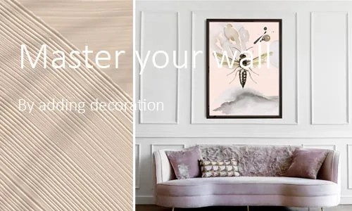 banner Nature abstract wasp – schilderij_mobile
