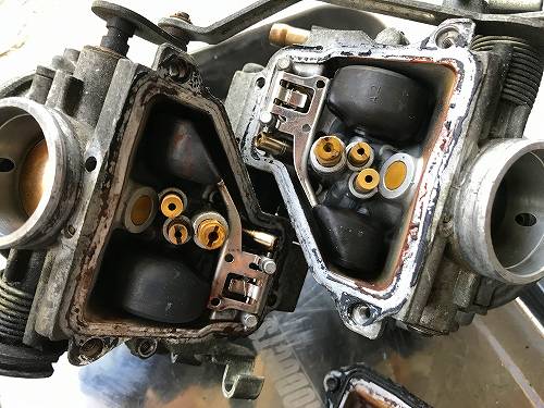 VTZ250 キャブ清掃 その2 | WIN Corporation