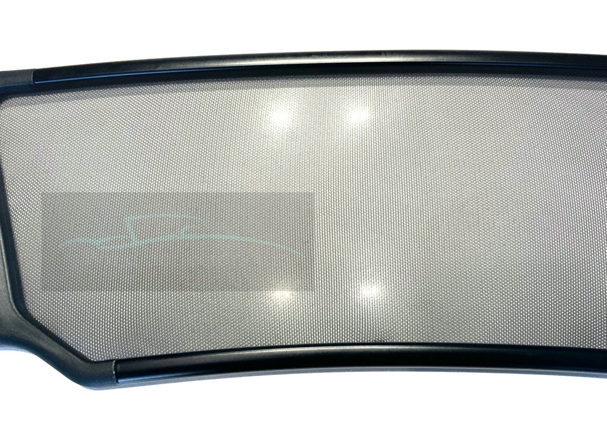 Bmw z4 (e85) convertible wind deflector