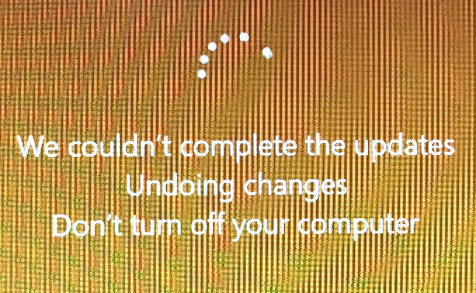 Comes back up to a "configuring updates" New 1709 Cumulative Update Kb4093105 Fails Windows 10 Forums